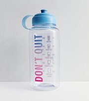 New Look Blue Logo Water Bottle